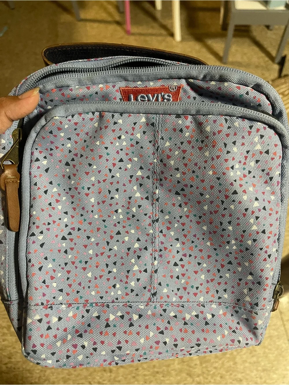 Levi's Light Blue Lunch Bag